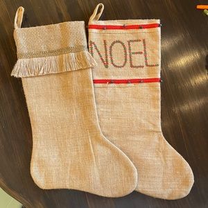 Complementing Christmas stockings